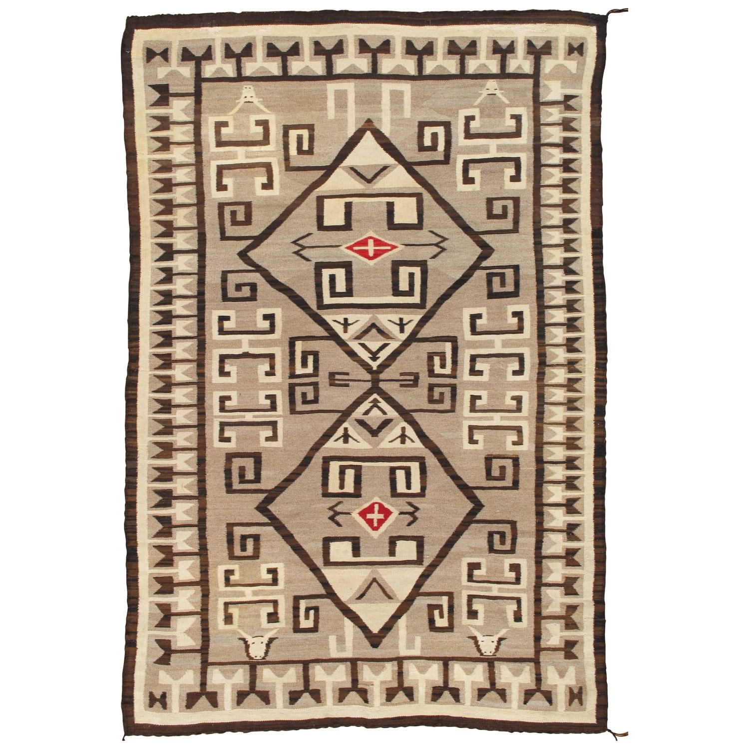 Antique Navajo Rug For Sale at 1stdibs