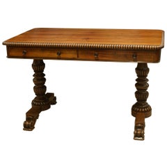 Pillar End Library Table