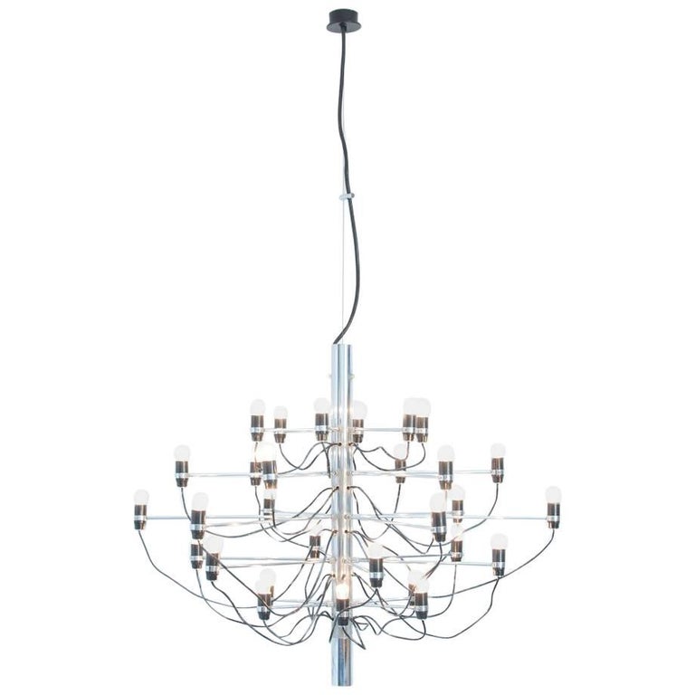 Chandelier Model 2097 30 By Gino Sarfatti For Arteluce At Chandelier Model 2097 30 By Gino Sarfatti For Arteluce