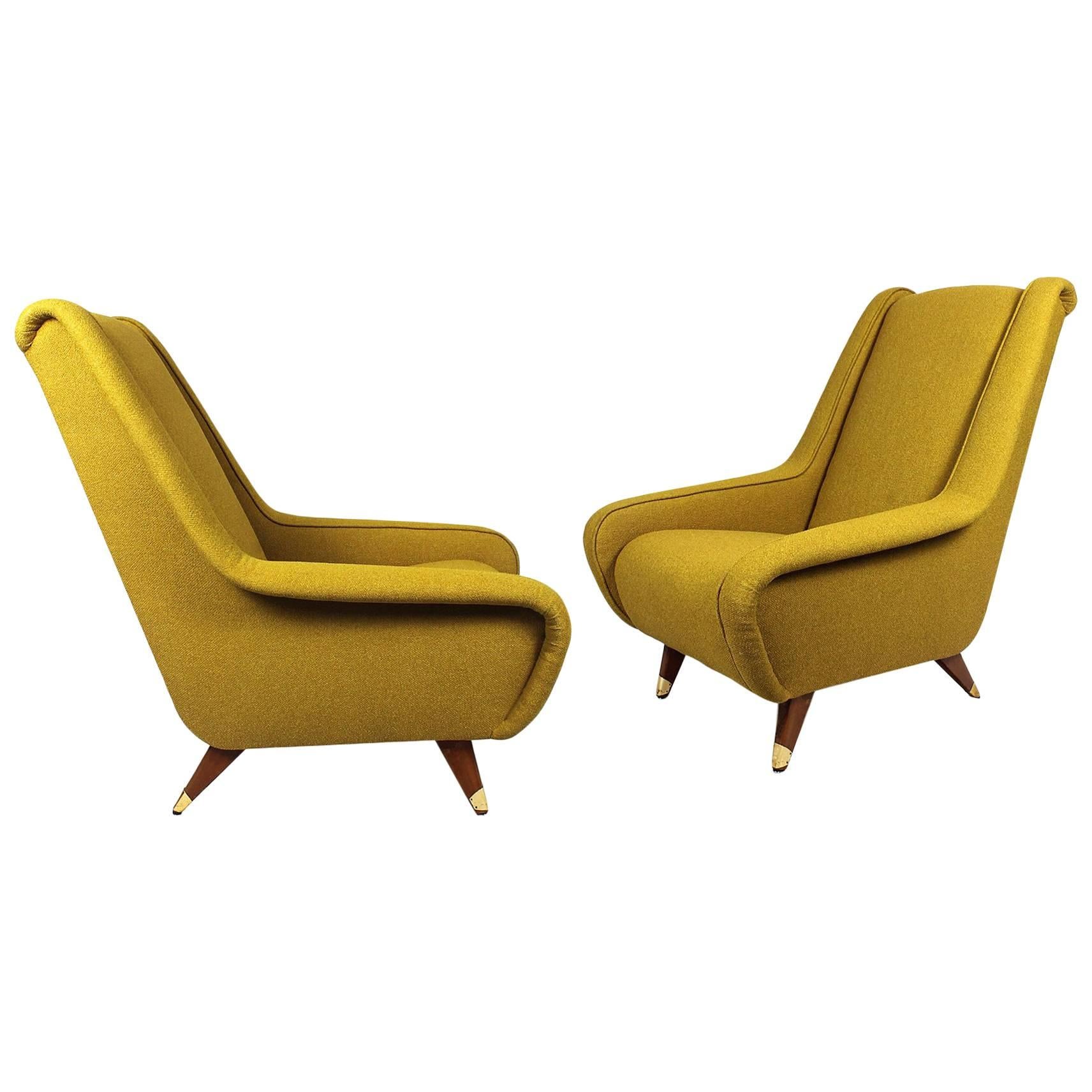 Pair of Armchairs, France, 1960