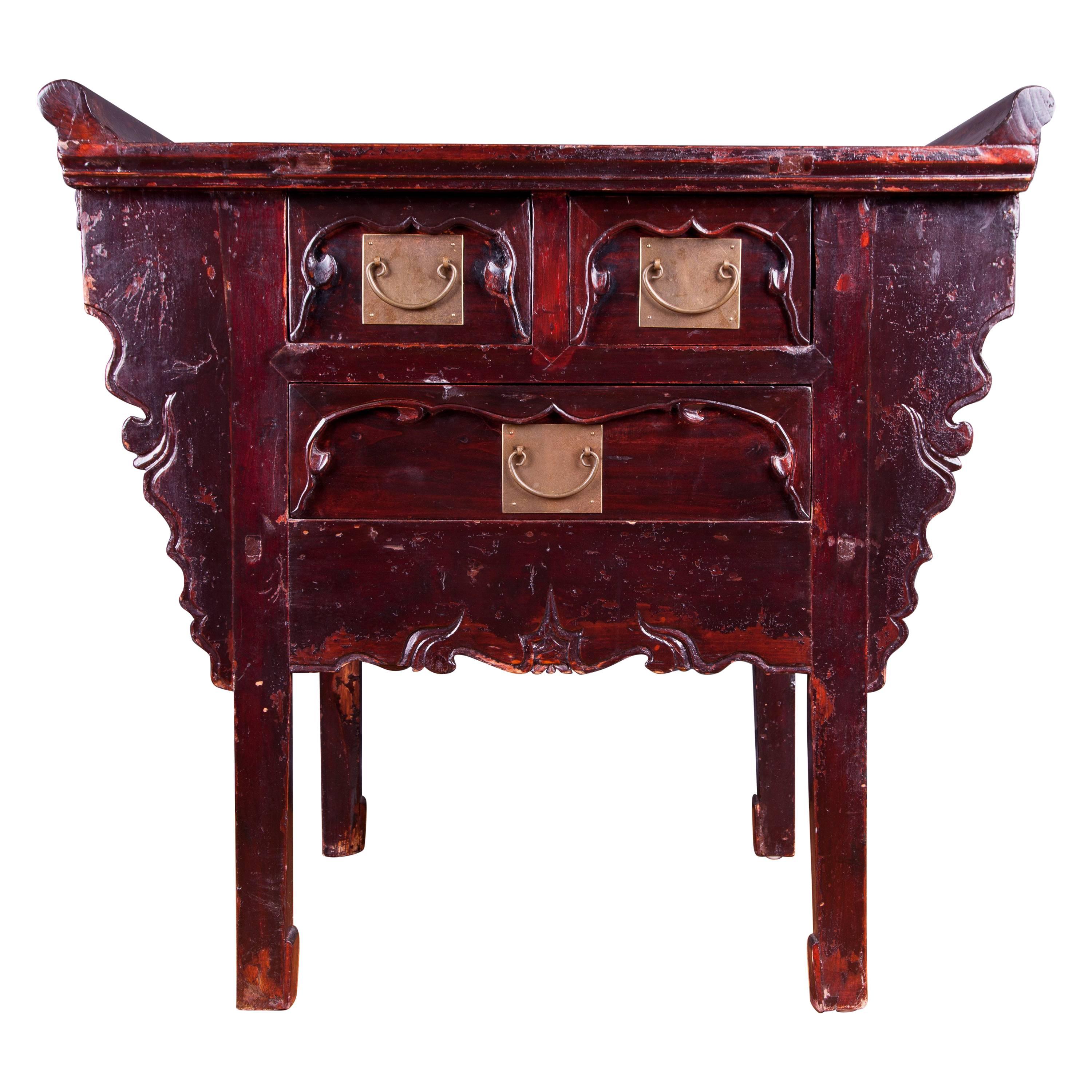 Chinese Altar Top Chest For Sale