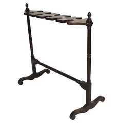 Late Georgian Mahogany Boot Stand 7