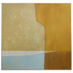 Large Abstract Painting by W.L. Scruggs