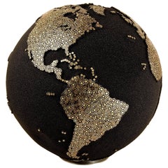 Exceptional Time One of a Kind Globe by Bruno Helgen