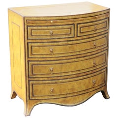 Maitland-Smith Decorative Leather Chest of Drawers