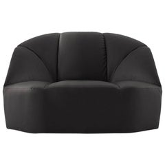 Cloud Armchair in Tufted Velvet, Fabric or Leather by Gallotti & Radice