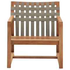 Roda Network 168 Lounge Chair in Teak for Outdoor or Indoor Use 12