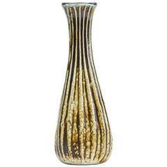 Martin Brothers Ribbed Gourd Vase Robert Wallace Martin