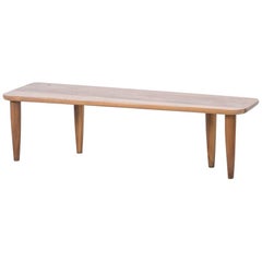 American Walnut Bench, Late 20th Century, USA 8