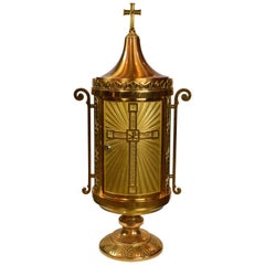 Large Brass and Bronze Tabernacle, circa 1960