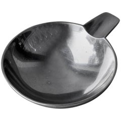 Carl Auböck II Vintage 1950s White Metal Geometric Ashtray