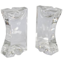 Lucite Bookends by Astrolite