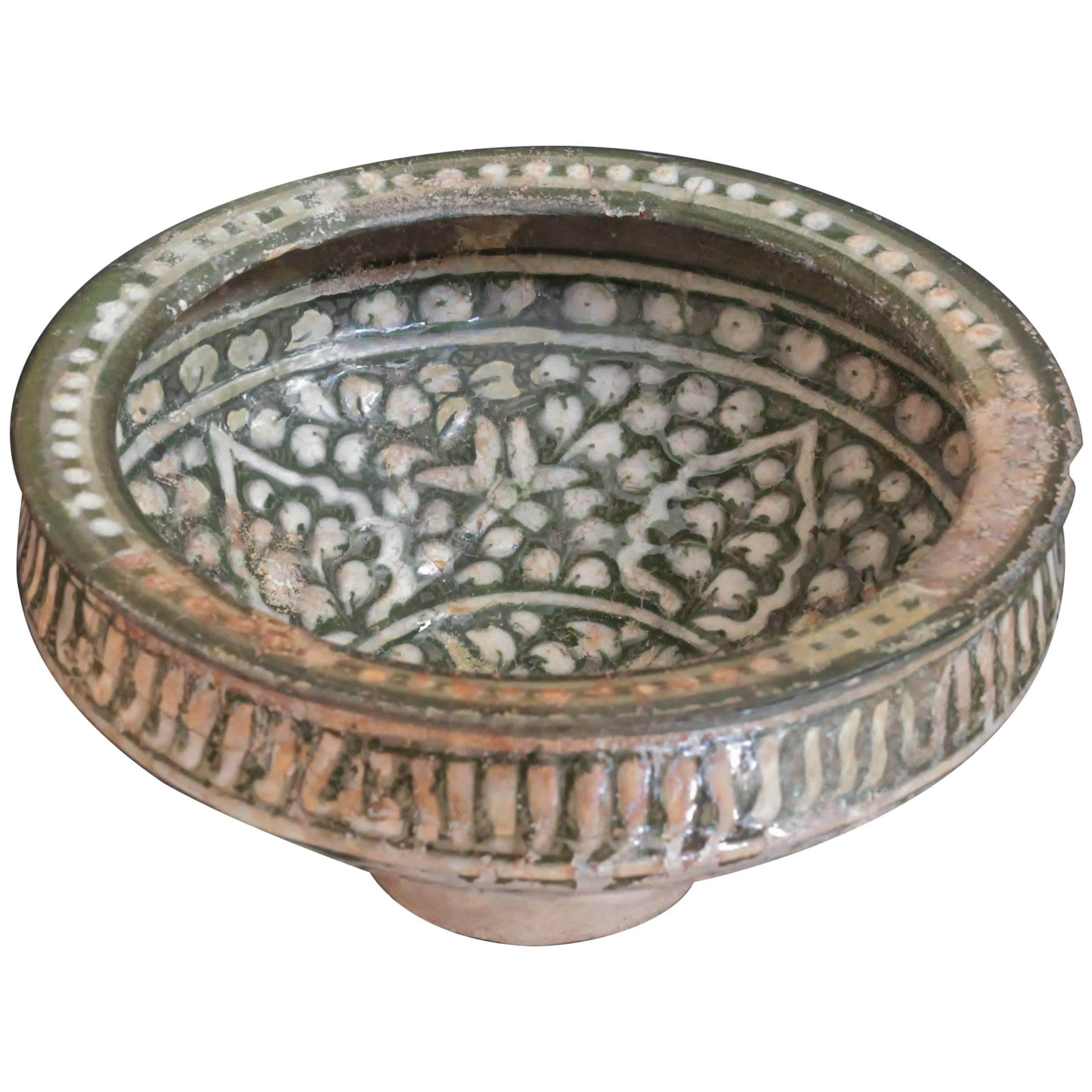 Art Ilkhanide Ceramic Bowl, 12th and 13th Centuries, Iran