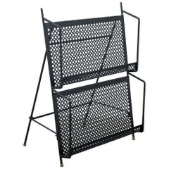 Vintage Mid-Century Double Magazine/Book Rack