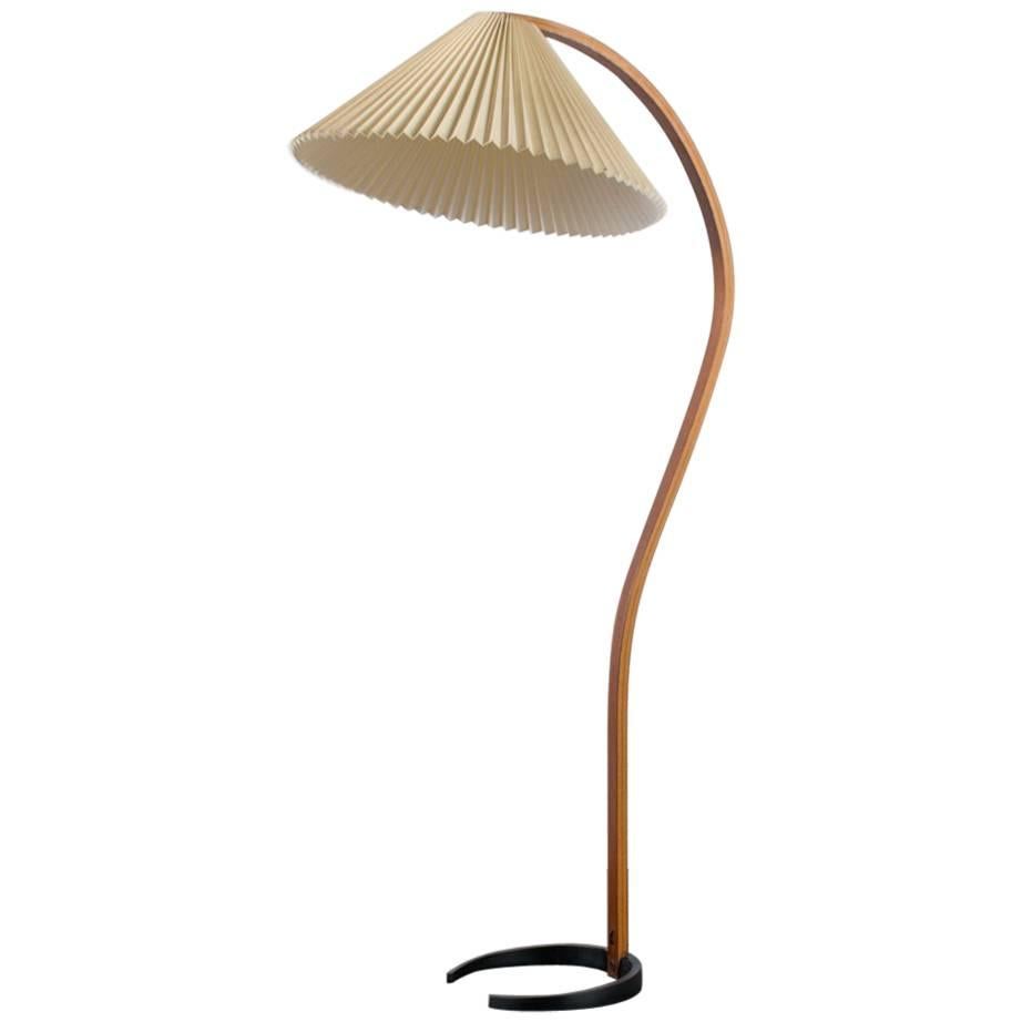 Danish Modern Bentwood Caprani Floor Lamp