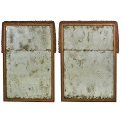 Pair of Large Niermann Weeks Neoclassical Mirrors with Antiqued Glass 11