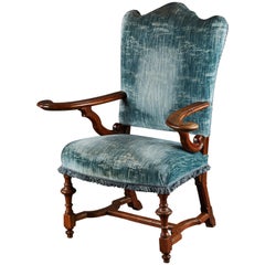 Late 17th Century North Italian Armchair Late 17th Century North Italian Armchair