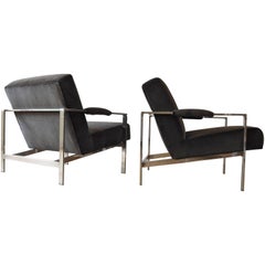 Milo Baughman Thayer Coggin Club Chairs 9
