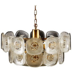 Beautiful Chandelier by Orrefors from the 1960s