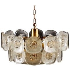 Beautiful Chandelier by Orrefors from the 1960s 1