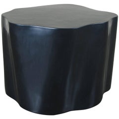 Root Stool, Black Lacquer by Robert Kuo, Limited Edition 3