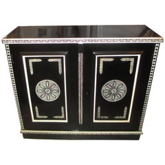 Hand-Decorated Cabinet in the Anglo-Indian Manner 3