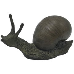 1970s WH Turner Bronze Snail