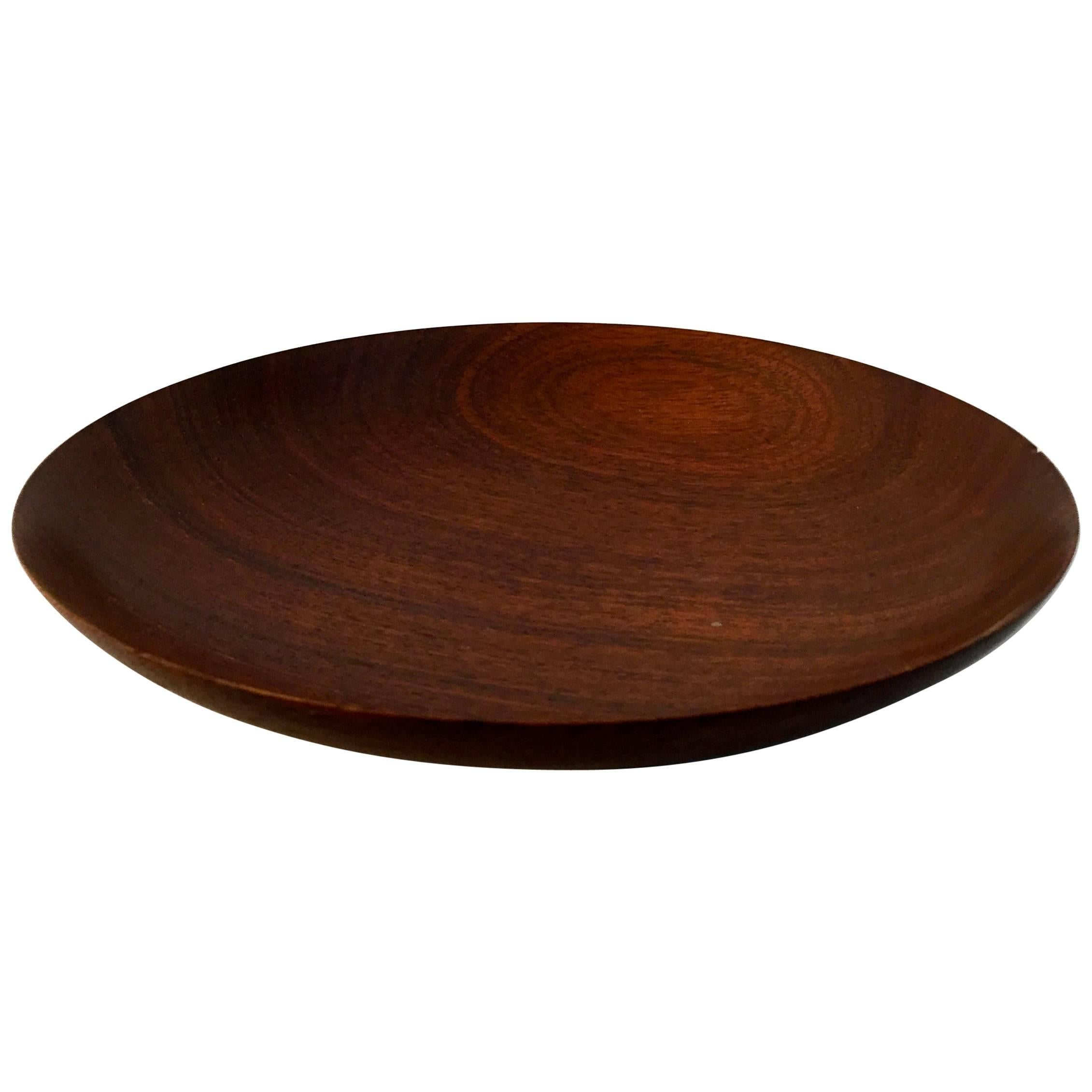 New Hope Crafts Movement Turned Wood Bowl by John Cherry