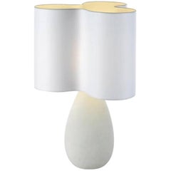 Cover Table Lamp in Alabaster by Jullien Barrault