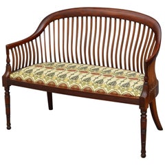 Arts & Crafts Mahogany Sofa