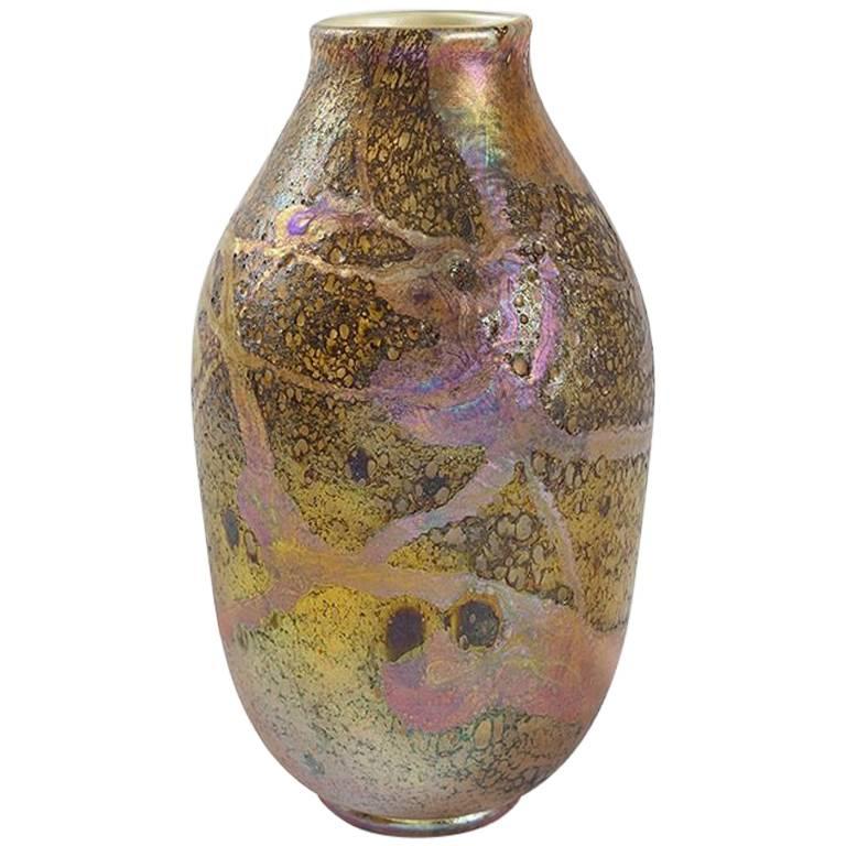 Tiffany Studios New York "Cypriote" Glass Vase at 1stDibs