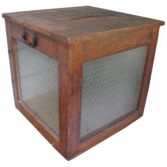 Antique American Ballot Box