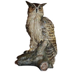 Figural Porcelain Owl