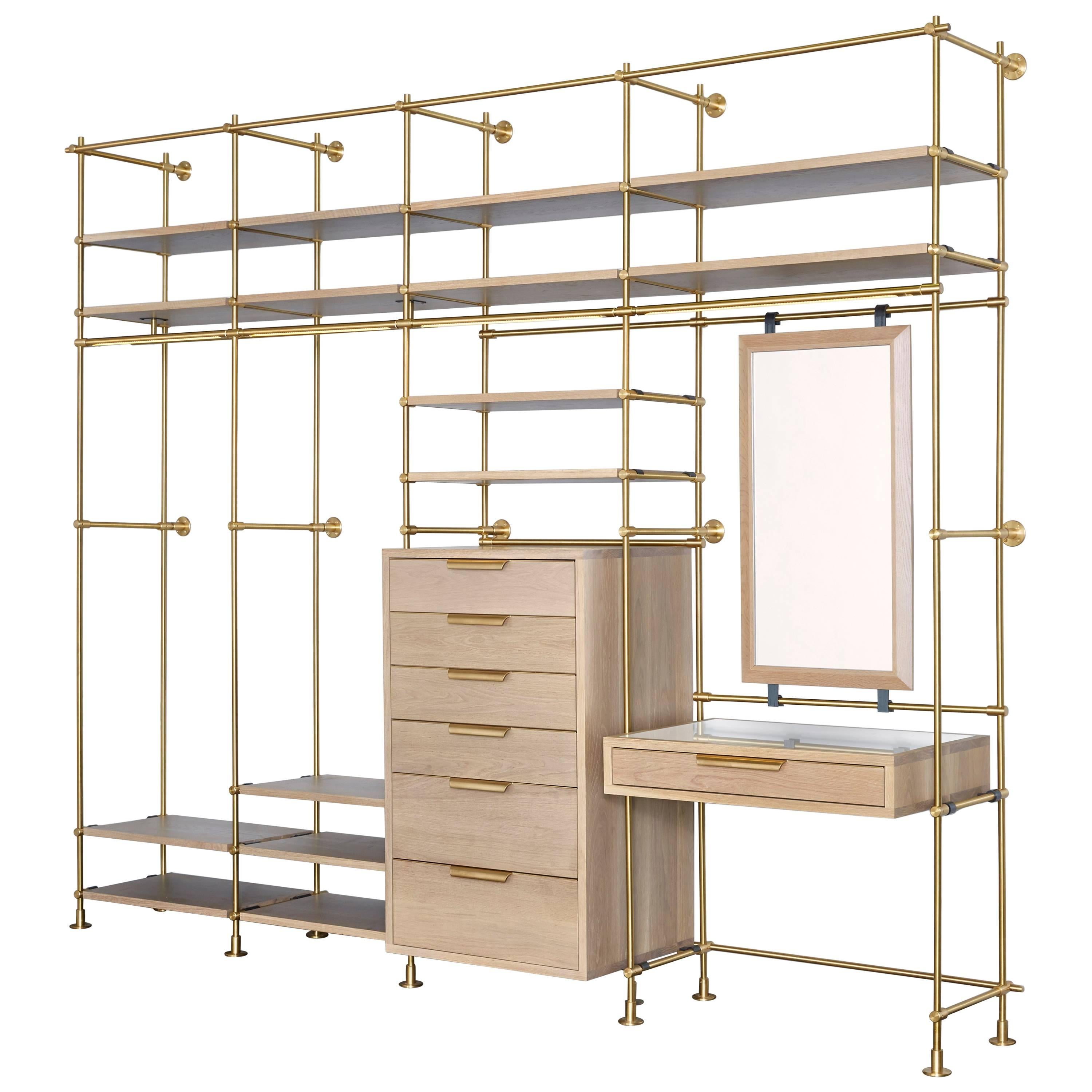 Amuneal's Collector’s Wardrobe + Vanity 4 Bay Unit For Sale