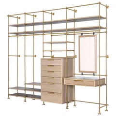 Amuneal's Collector’s Wardrobe + Vanity 4 Bay Unit