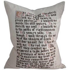 Lord's Prayer Sampler Pillow