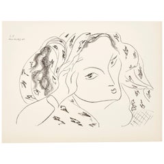 Lithograph after Original Matisse Drawing