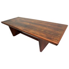 Rosewood Coffee Table by Unknown Designer, 1970s