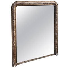 Beautiful Antique French Gilt Mirror Overmantel