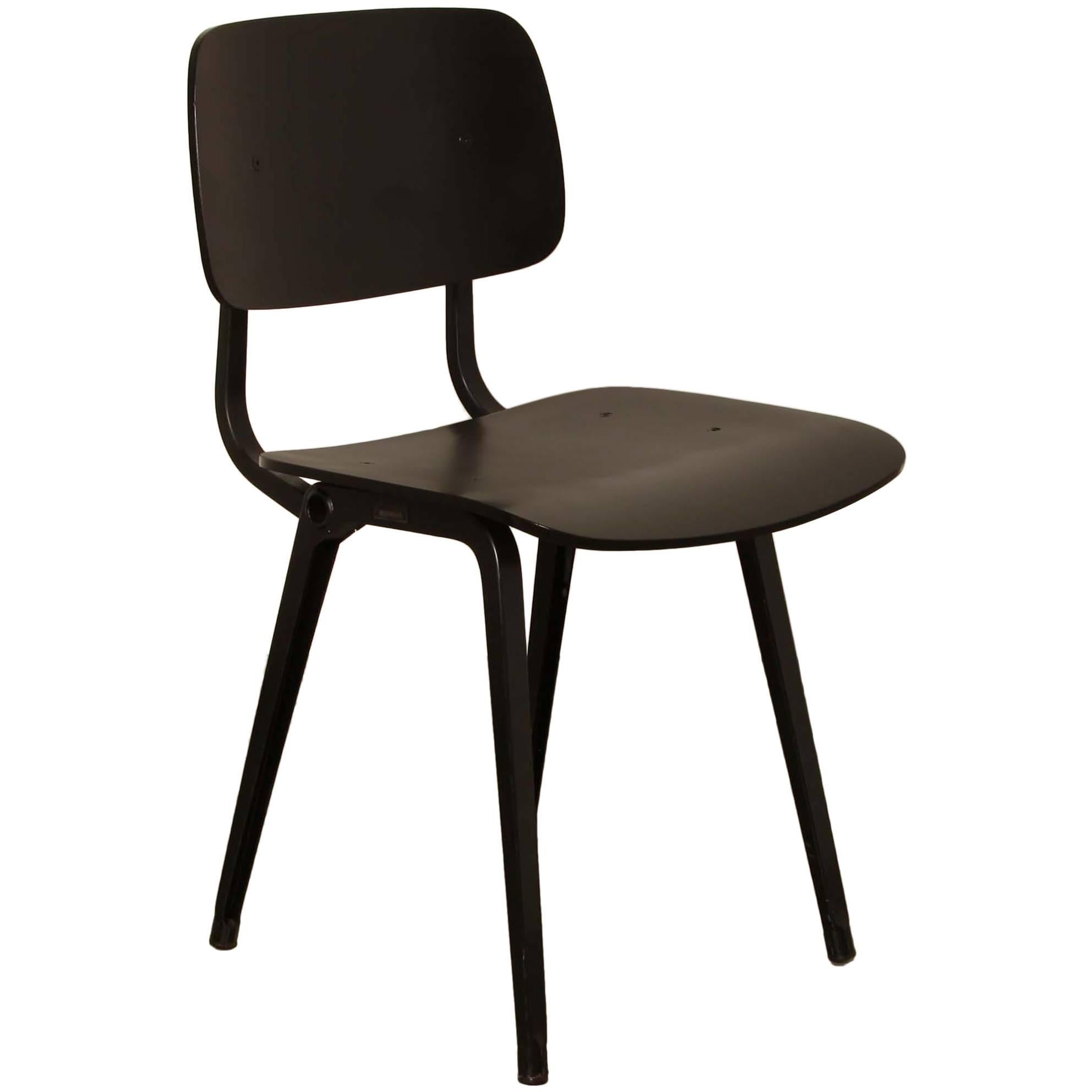 Revolt Chair by Friso Kramer for Ahrend Cirkel in Black