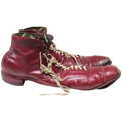 Antique Handmade Clown Shoes 11