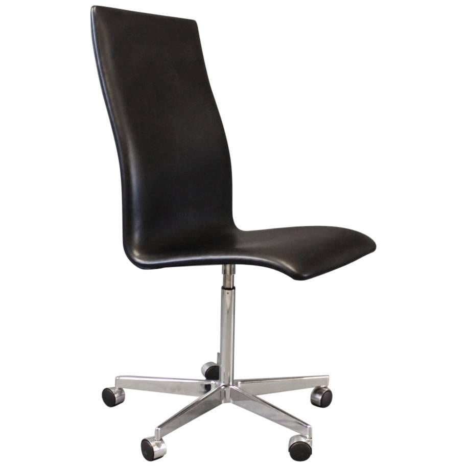 The Oxford Classic Office Chair, Model 9193c by Arne Jacobsen and Fritz Hansen