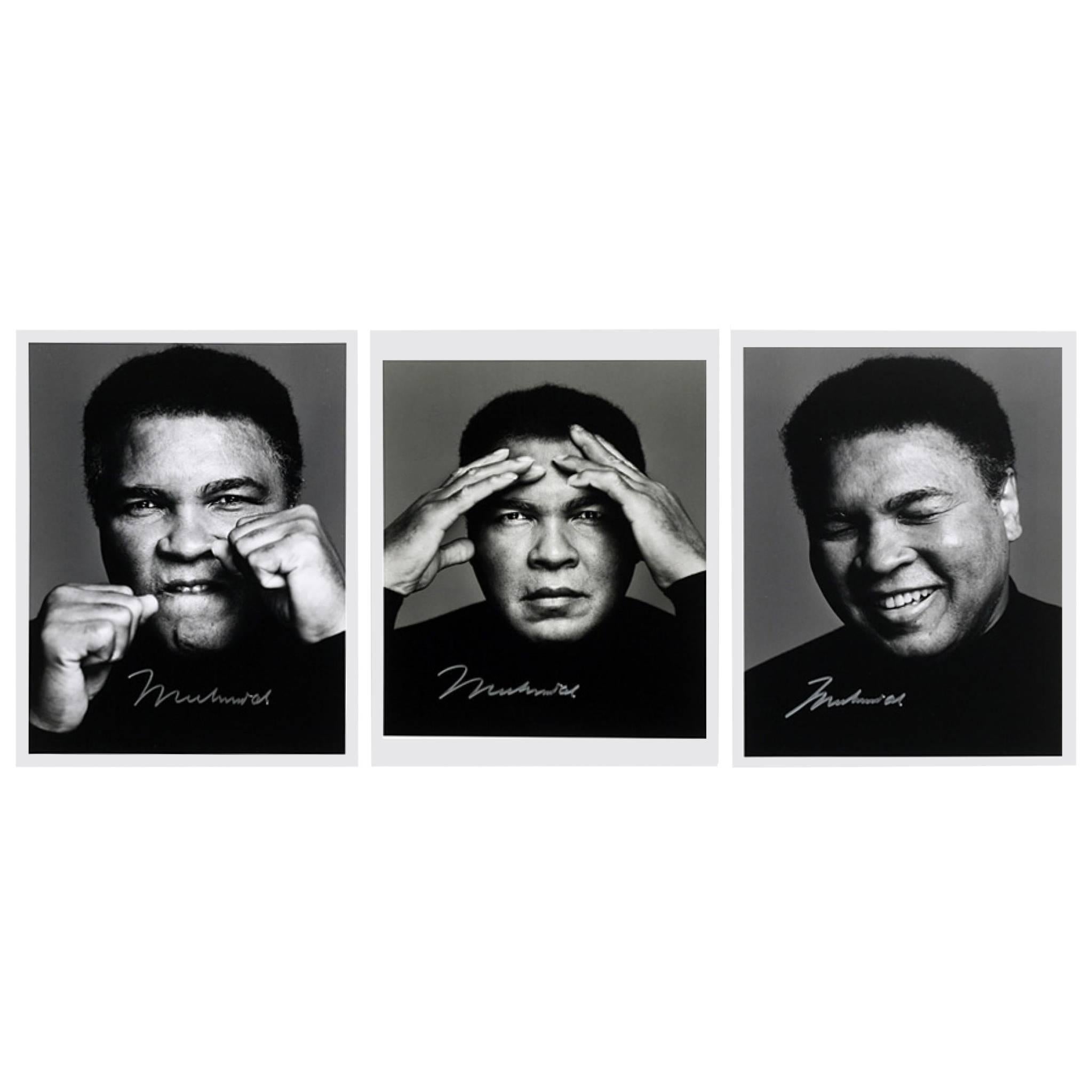 Iconic Photographs of Muhammad Ali, the Only Set Signed by Ali