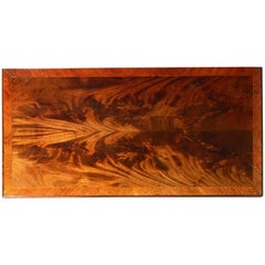 Fine Flame Mahogany Card Table