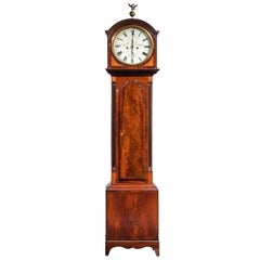 19th Century Mahogany Longcase Clock by William Coulie of Marykirk