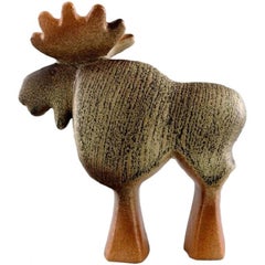 Lisa Larson Gustavsberg Moose in Ceramics