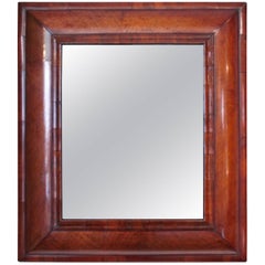 Walnut Cushion Frame Mirror