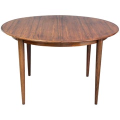 1960S Kai Kristiansen Danish Rosewood Extending Dining Table Skovmand Andersen