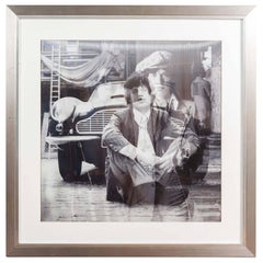 Mick Jagger Black and White Framed Lenticular by Matthew Andrews 8