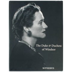 Sotheby's "The Duke and Duchess of Windsor Auction" Book